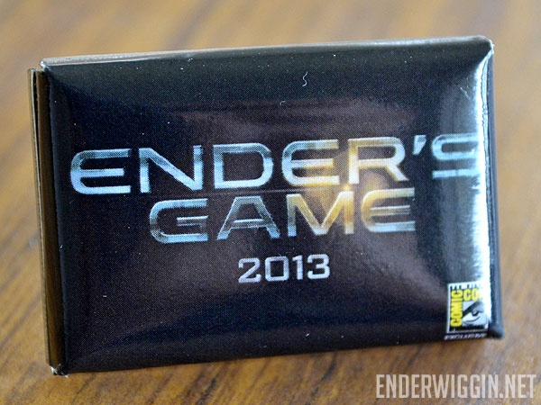 GIVEAWAY: Ender’s Game Pins from SDCC 2012