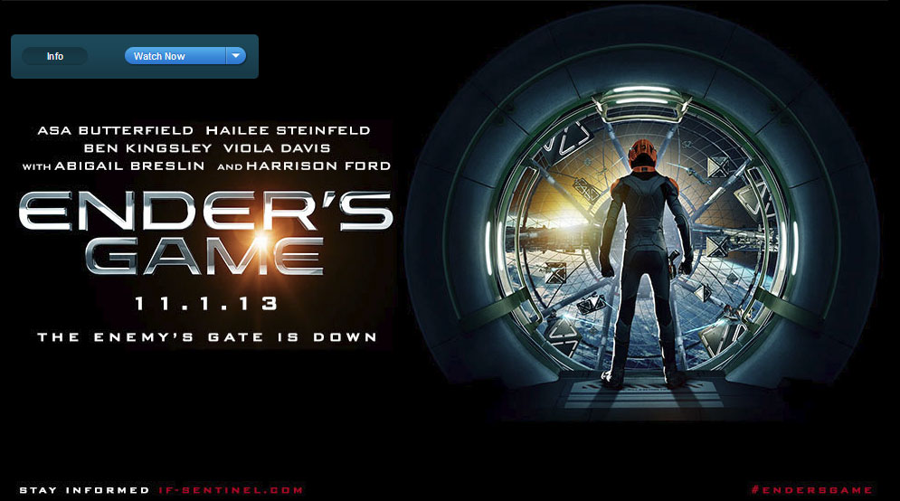 ‘Ender’s Game’ Trailer Now Available on iTunes